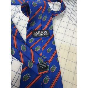University Of Florida Gators College Alumni Silk Neck‎ Tie Dad Gift